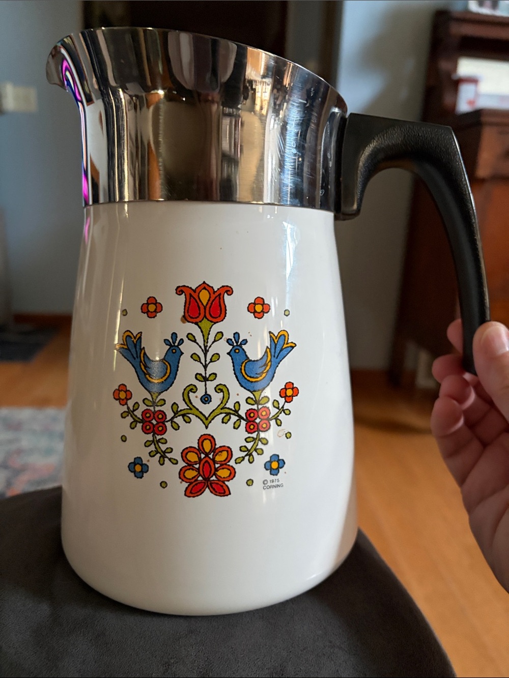 Corningware Country Festival 6 cup Coffee Pot